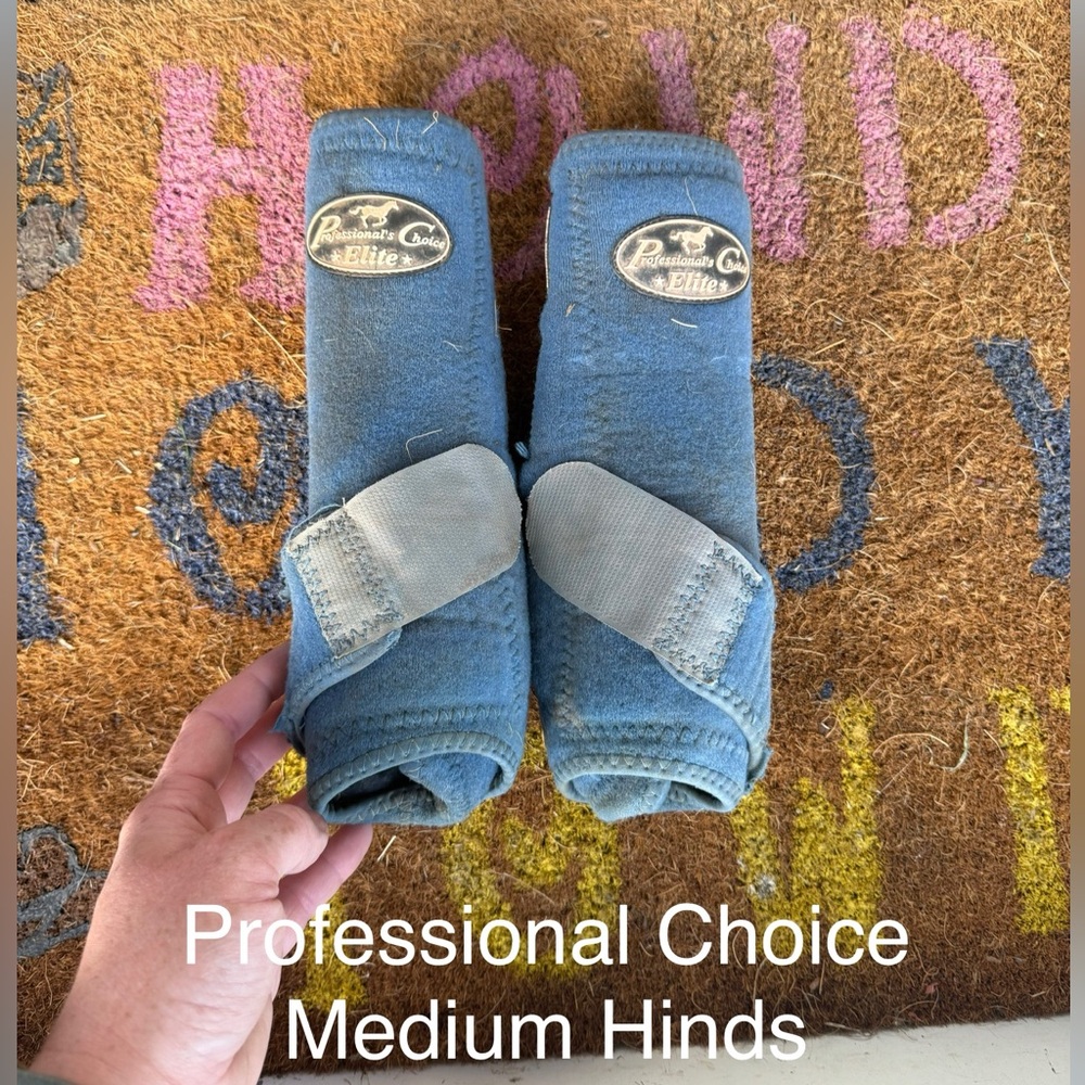 Professional's Choice Blue Horse Boots